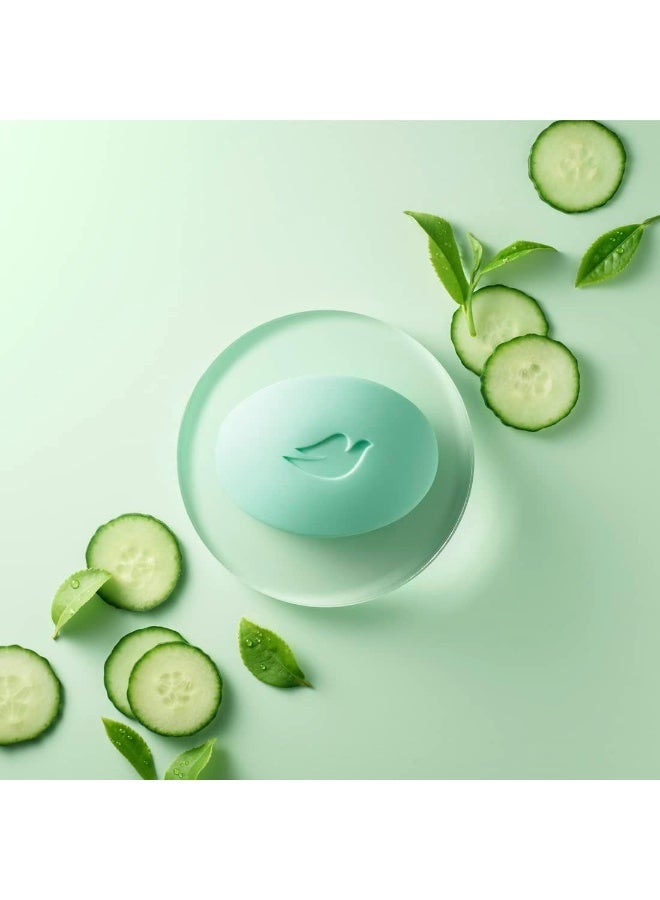 Dove Cool Moisture Cucumber and Green Tea, 125 gm x4pcs - Image 5
